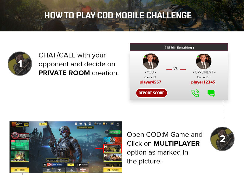 codm how to play challenge